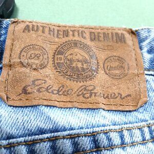 Vintage 90s Authentic Eddie Bauer 100% Baumwolle Jeans Men’s 36 Blue Denim